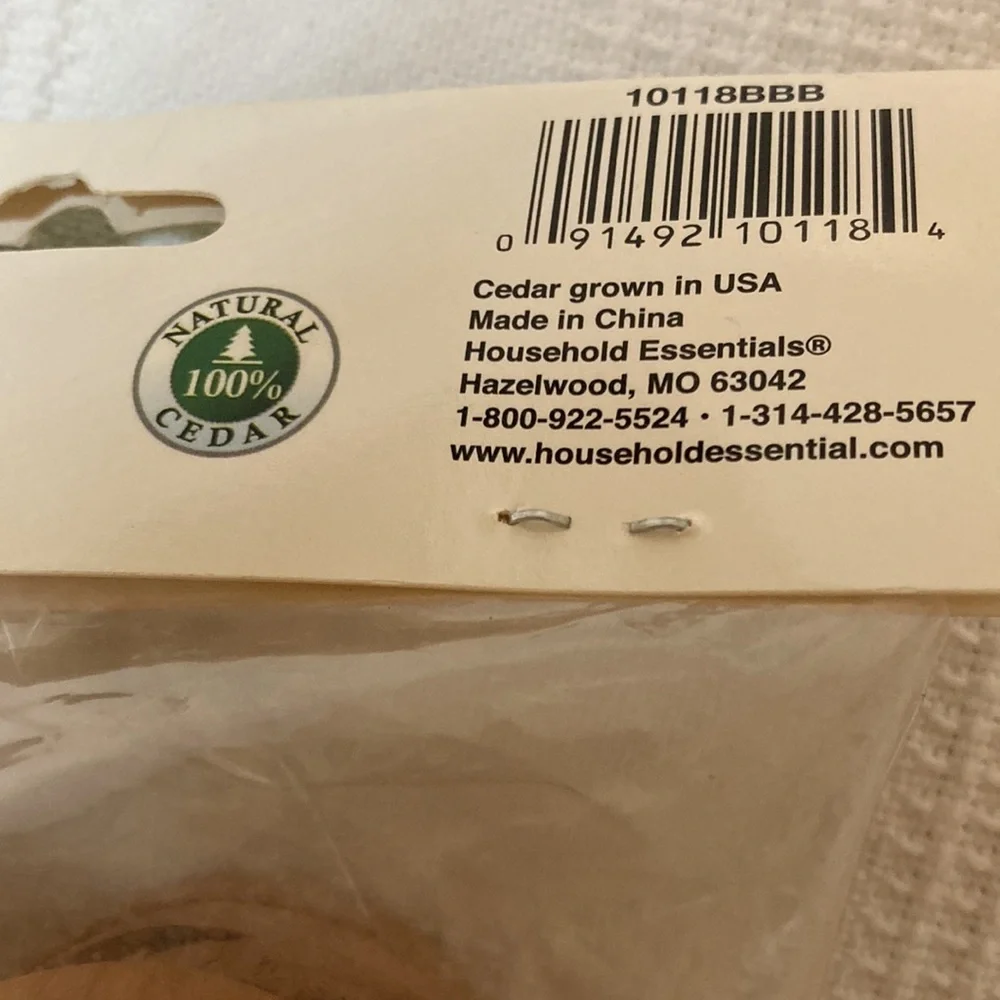 CEDAR BRAND NEW HANGER RINGS